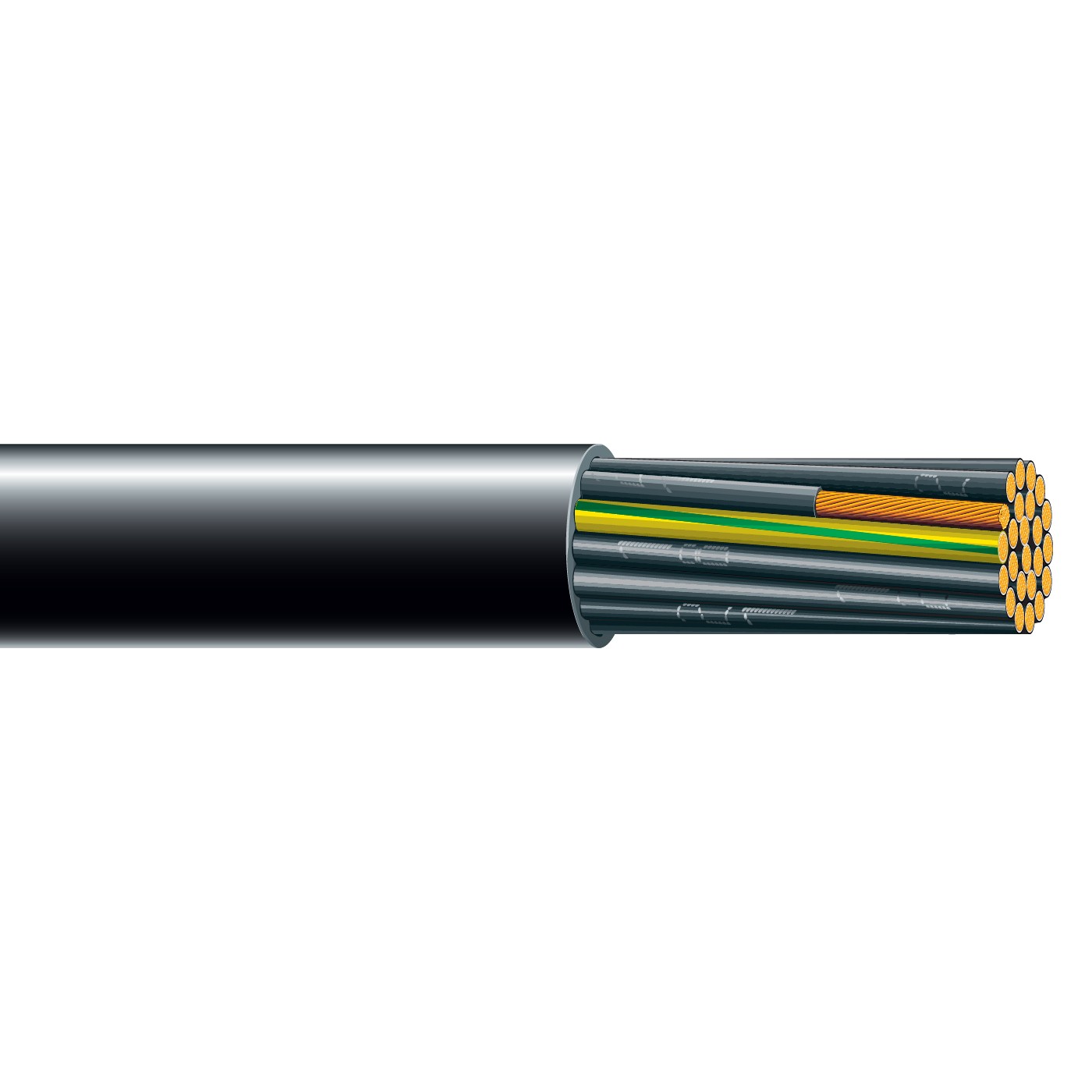 YSLY 600/1000 PVC flexible control cable